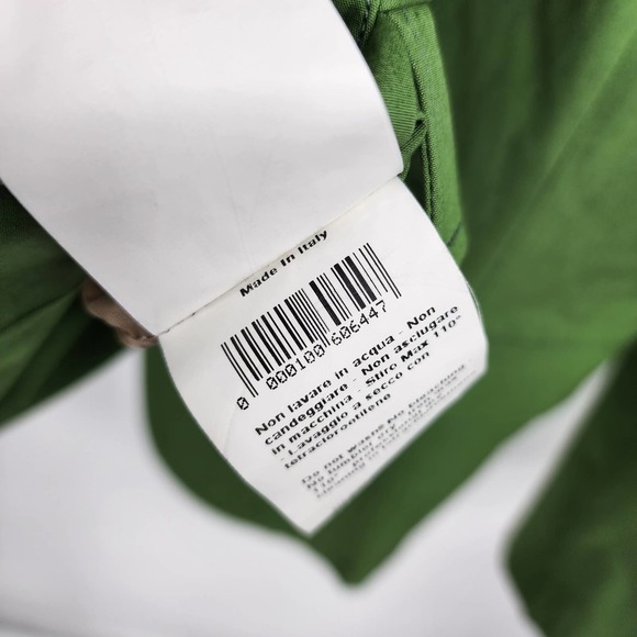 ALLEGRI Italian Blazer With Revers Collar in Green Size 12 - Picture 6 of 7